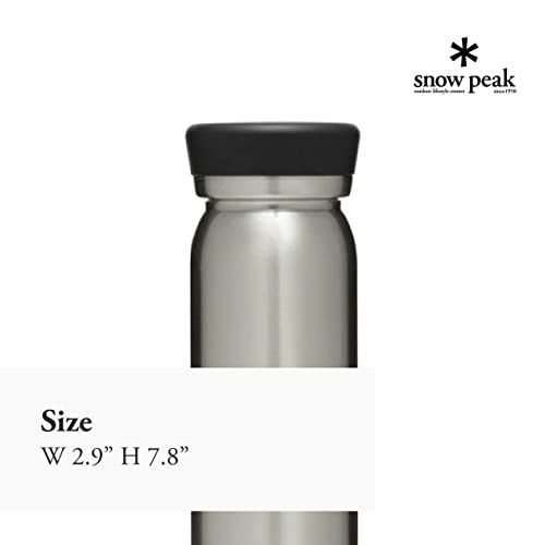 500ml_クリア スノーピーク(snow peak) ステンレス真空ボトルタイプ