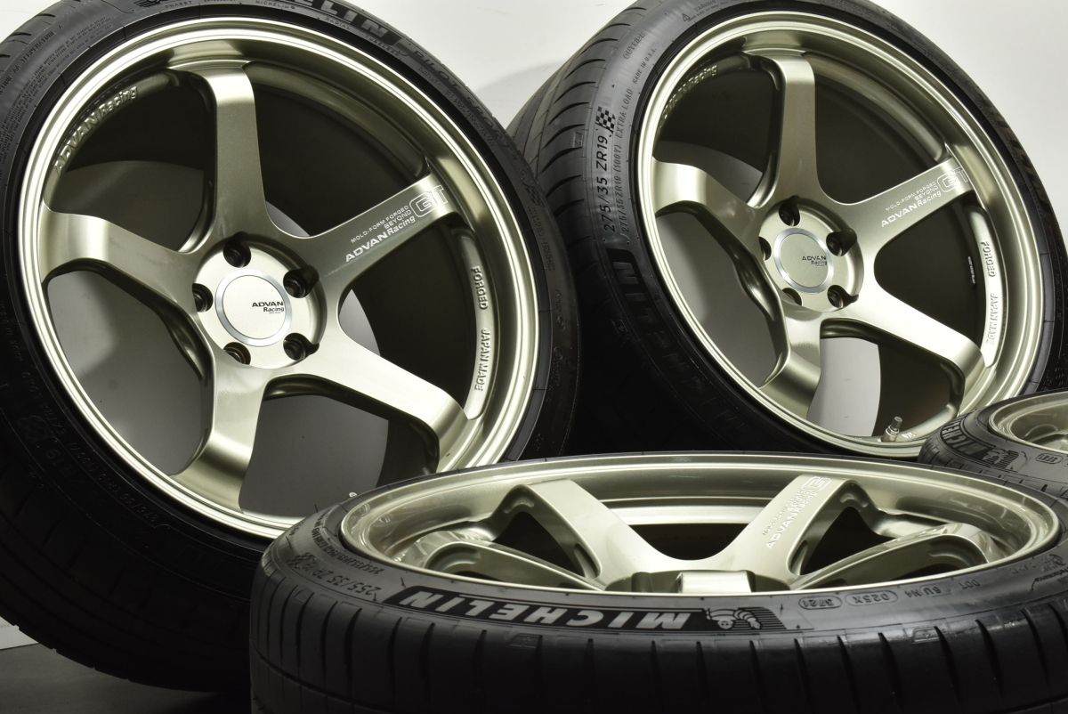 アドバンレーシングGT ビヨンド 19in 9.5J 25 10.5J 32 PCD112 ミシュランPS4S 255 35 275 35 BMW G20 3シリーズ G22 4シリーズ