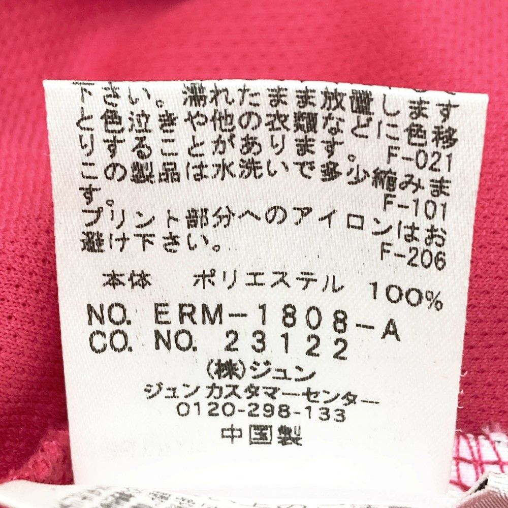 サイズ：M JUN&ROPE ジュン アンド ロペ 半袖ポロシャツ