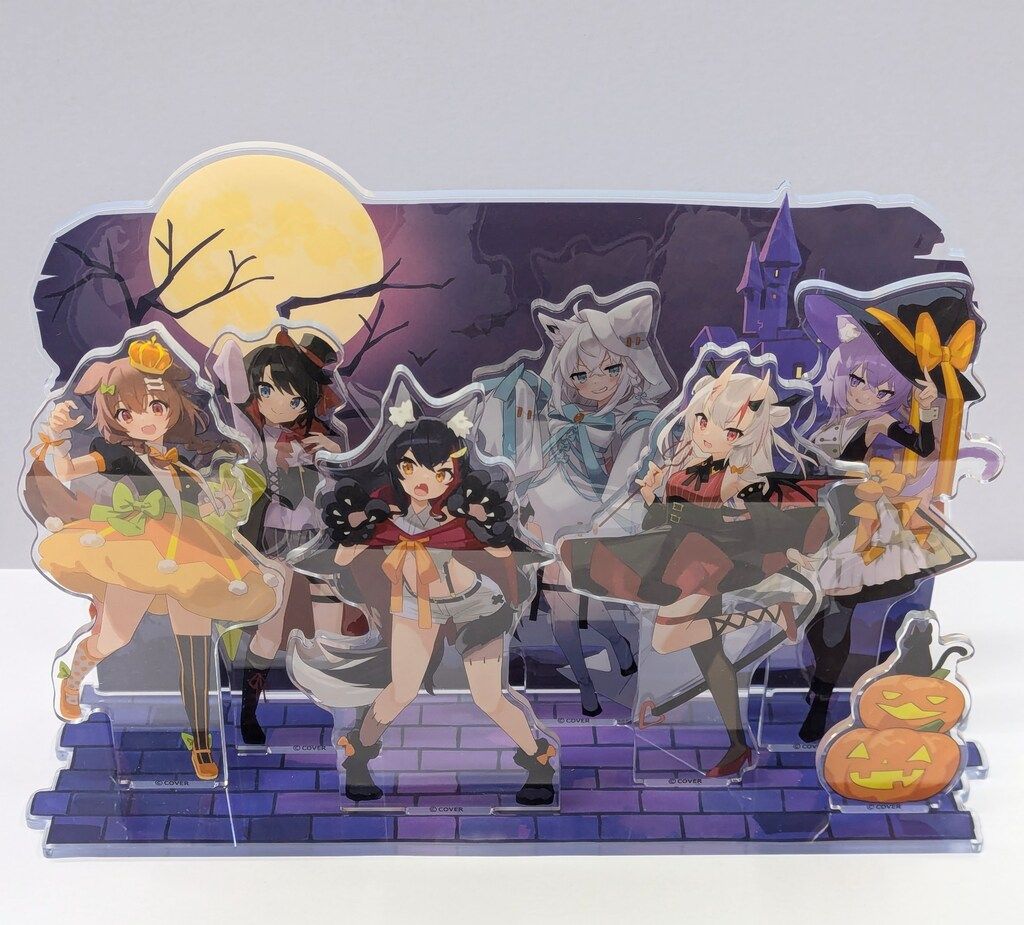 OKFAMS ハロウィン コラボ記念 アクリルジオラマスタンド ホロライブ