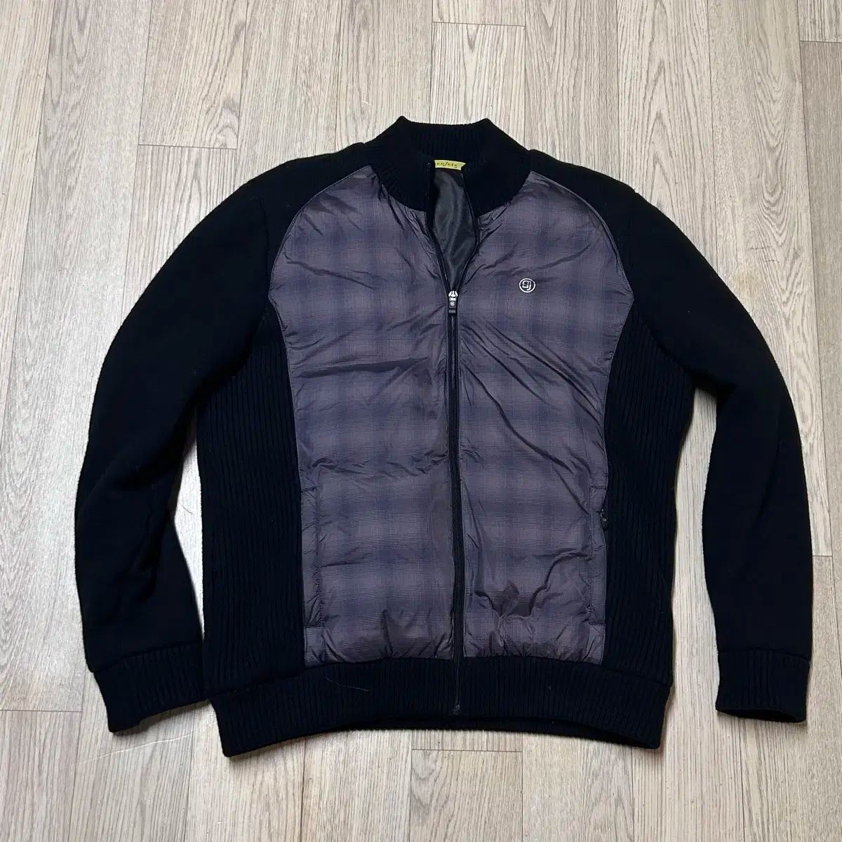 韓国ブランド ゴルフ ハイブリッド 防風 ダウン ジャケット 105