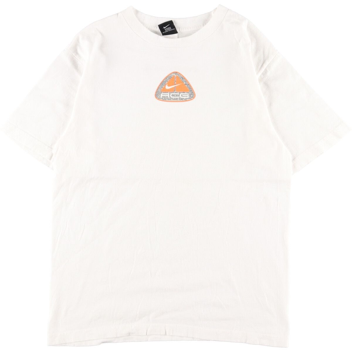 古着 ナイキ NIKE ACG 両面プリント ロゴプリントTシャツ USA製 メンズL/eaa360868