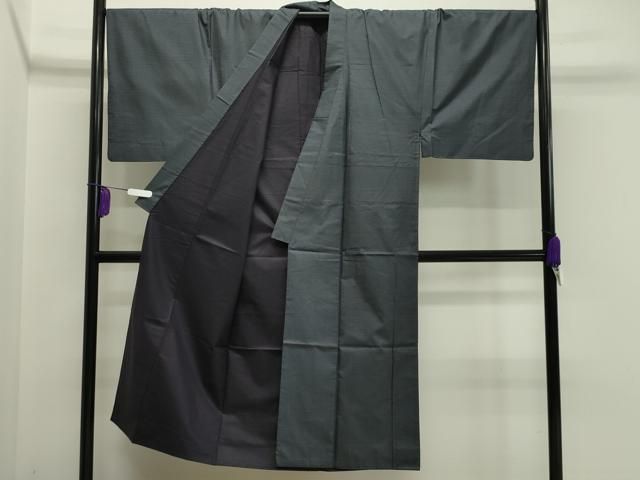 平和屋着物●男性 本場大島紬 アンサンブル 100亀甲 総詰め 正絹 CAAY6764gh