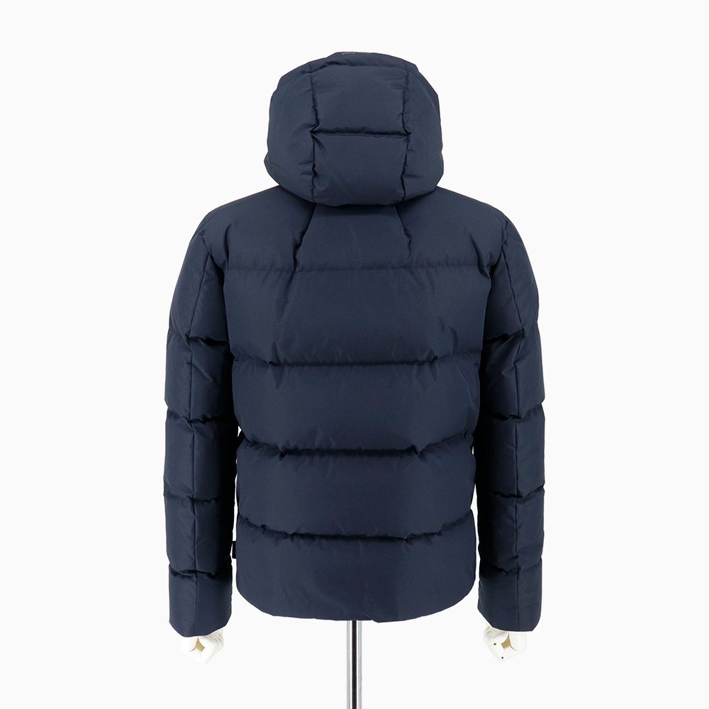 美品ヘルノ☆リバーシブルダウン40ネイビー HERNO ヘルノ ダウンコート LAMINAR SARTORIAL ENGINEERING GORE