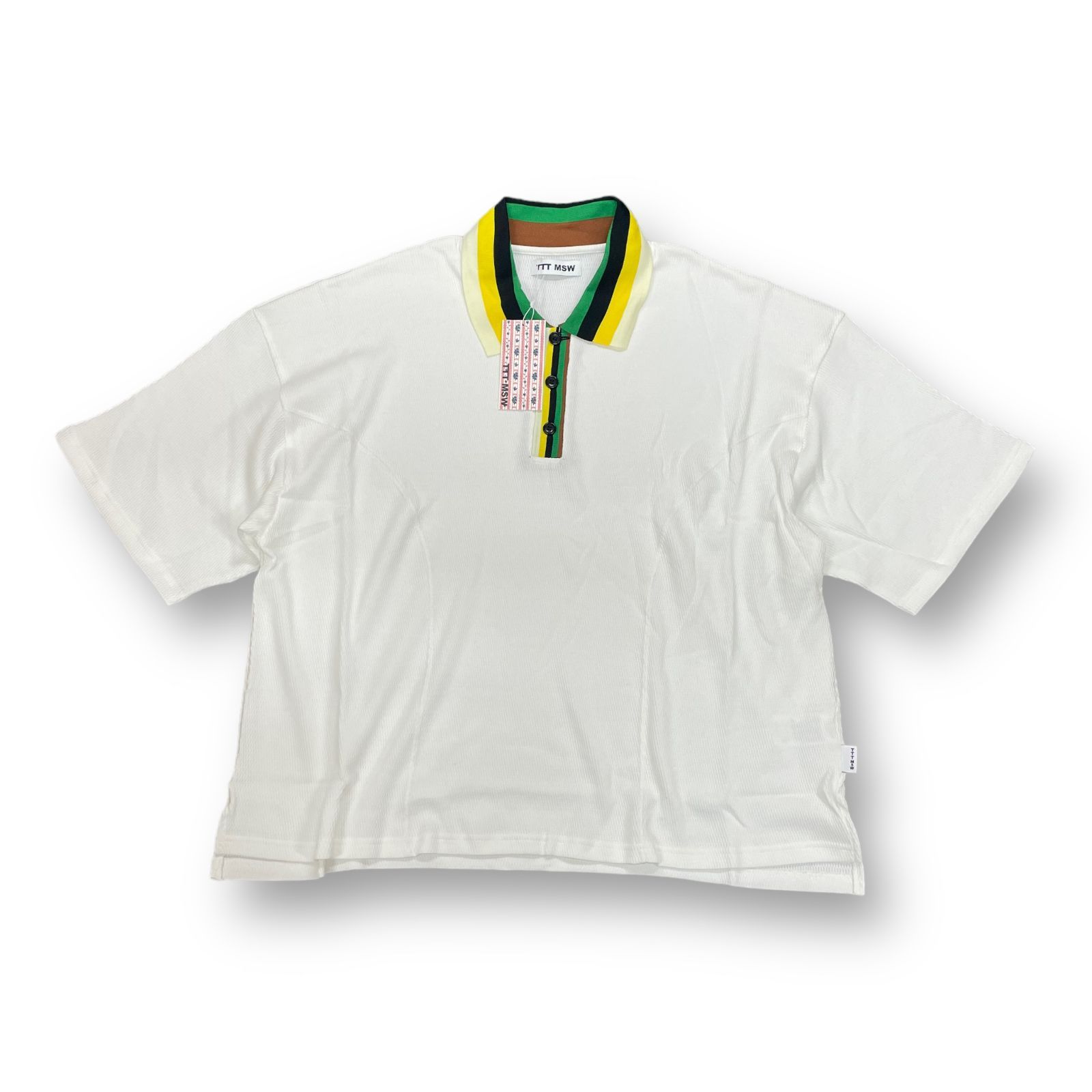 定価33000円 未使用 TTT MSW 22SS Polo Shirt ポロシャツ ティー TTT 