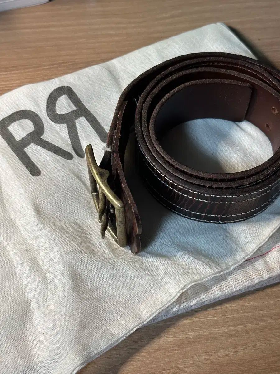 ダブルアールエル rrl コーンレッド ベルト 38 32