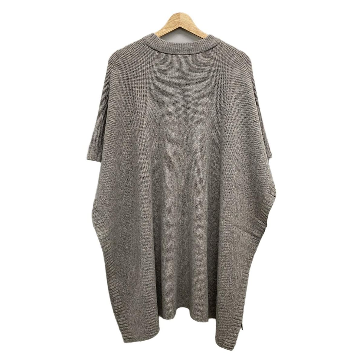 23区 ニジュウサンク ポンチョ サイズ38 M レディース - グレー 秋 春