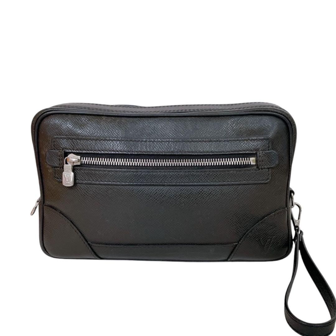 価格交渉 質問大 LOUIS VUITTON ルイヴィトン タイガ パヴェル セカンドバッグ アルドワーズ メンズ クラッチバッグ 感 上質 レザー ブラック グレー 自立型 スマート 人気モデル 4094