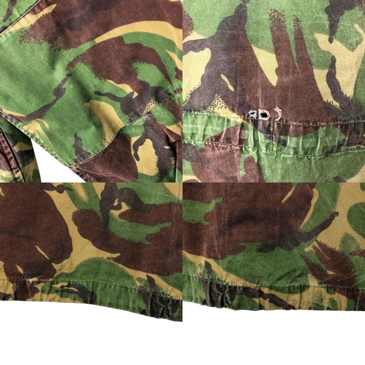 イギリス陸軍DPM迷彩スモック希少品 もしかしたら試作品？【イギリスの軍服】陸軍一般兵科用迷彩