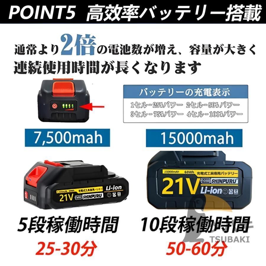 6in1ノズル付き 長時間稼働