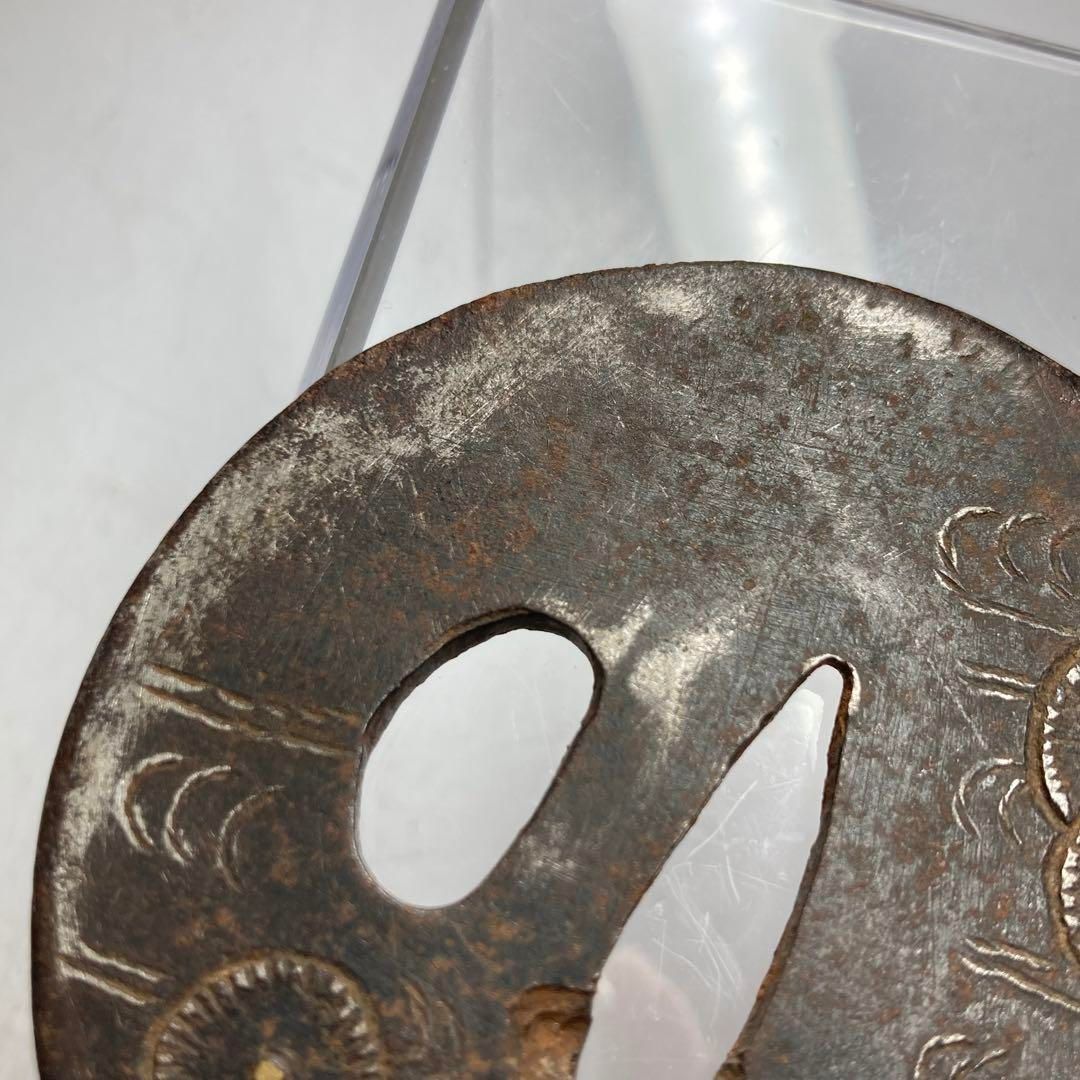 時代 金銀象嵌入 鍔 重さ96.0g 東金6-0215ア③ - メルカリ