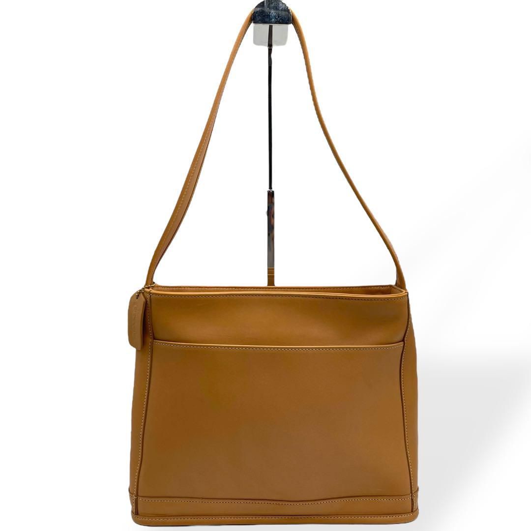 極美品 COACH オールドコーチ ショルダーバッグ 肩掛け ライト