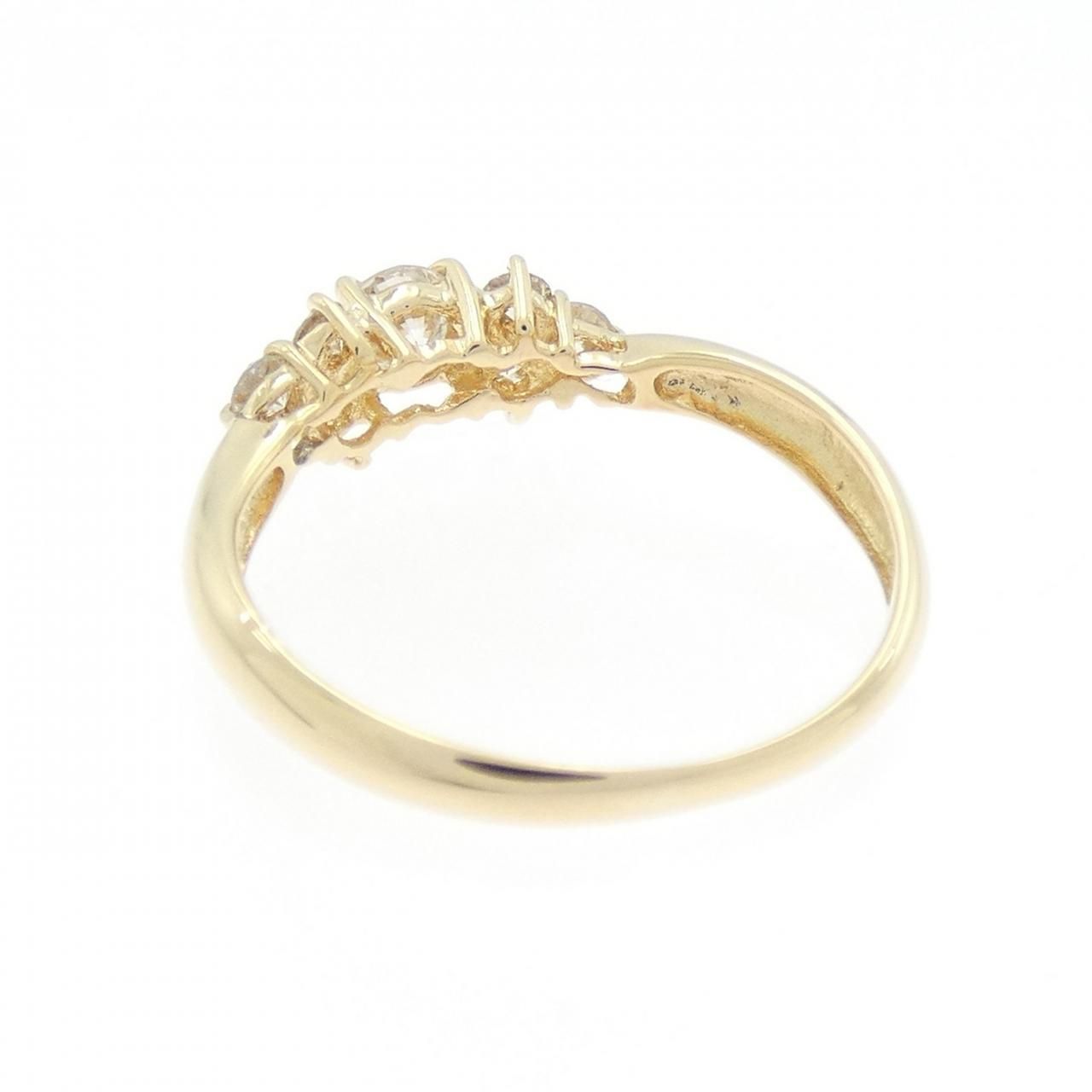 きなこさま 専用 K18YG ダイヤモンド リング Diamond K18ダイヤモンドリング(NO