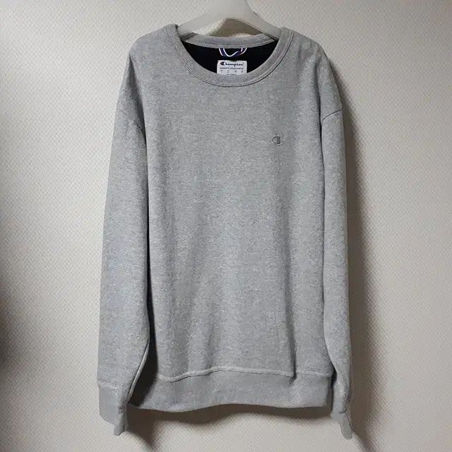 XL /チャンピオン グレー 裏起毛 スウェットシャツ/ 1358 /トップ