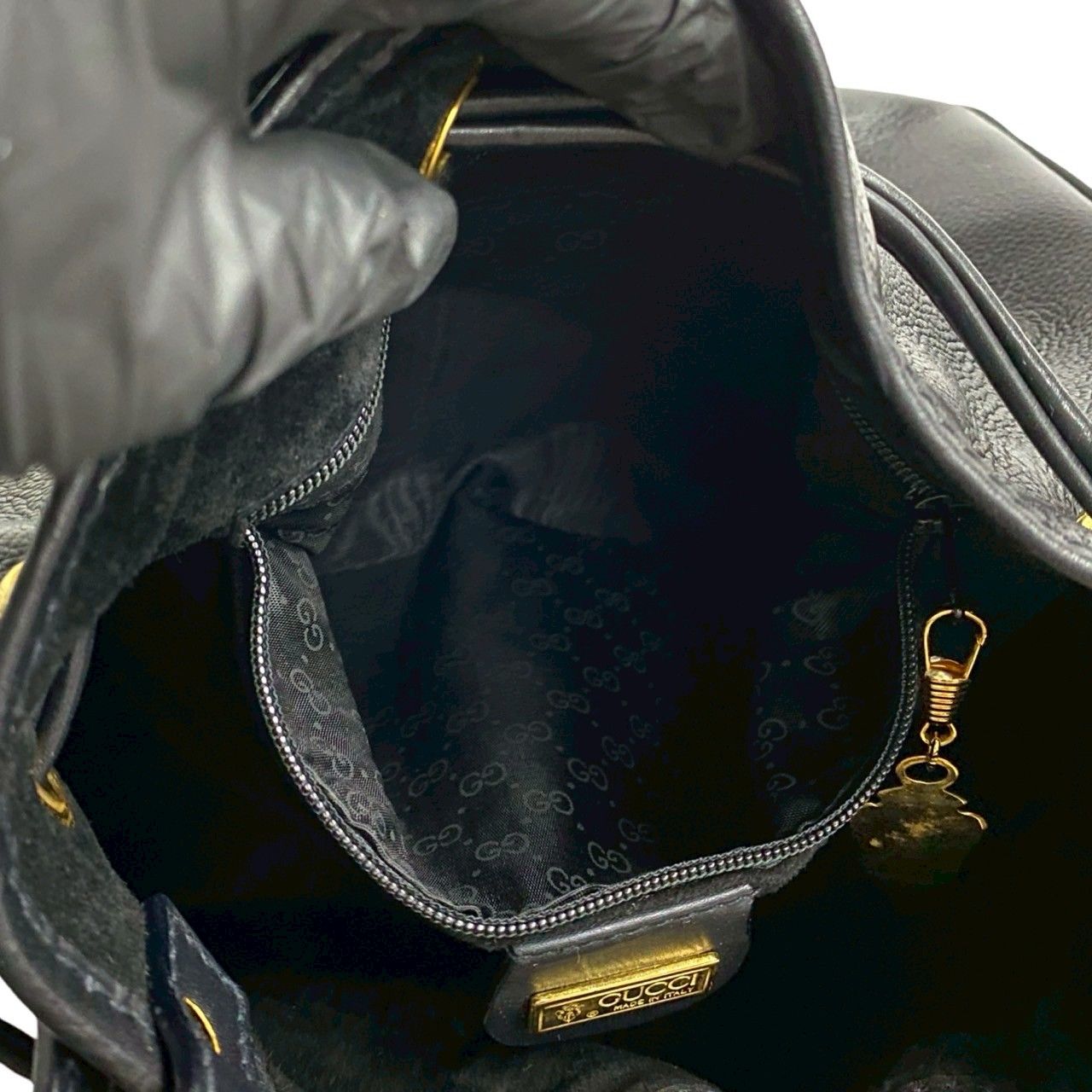 ほぼ未使用 GUCCI グッチ オールドグッチ ヴィンテージ シェリーライン