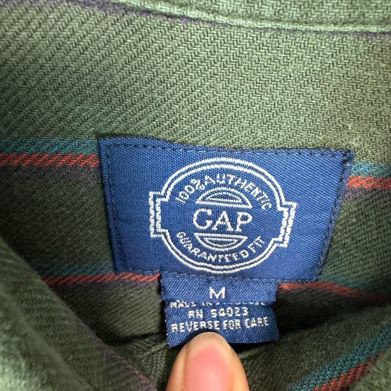 90s old GAP ギャップ ストライプ 長袖シャツ 長袖 古着 アメカジ  