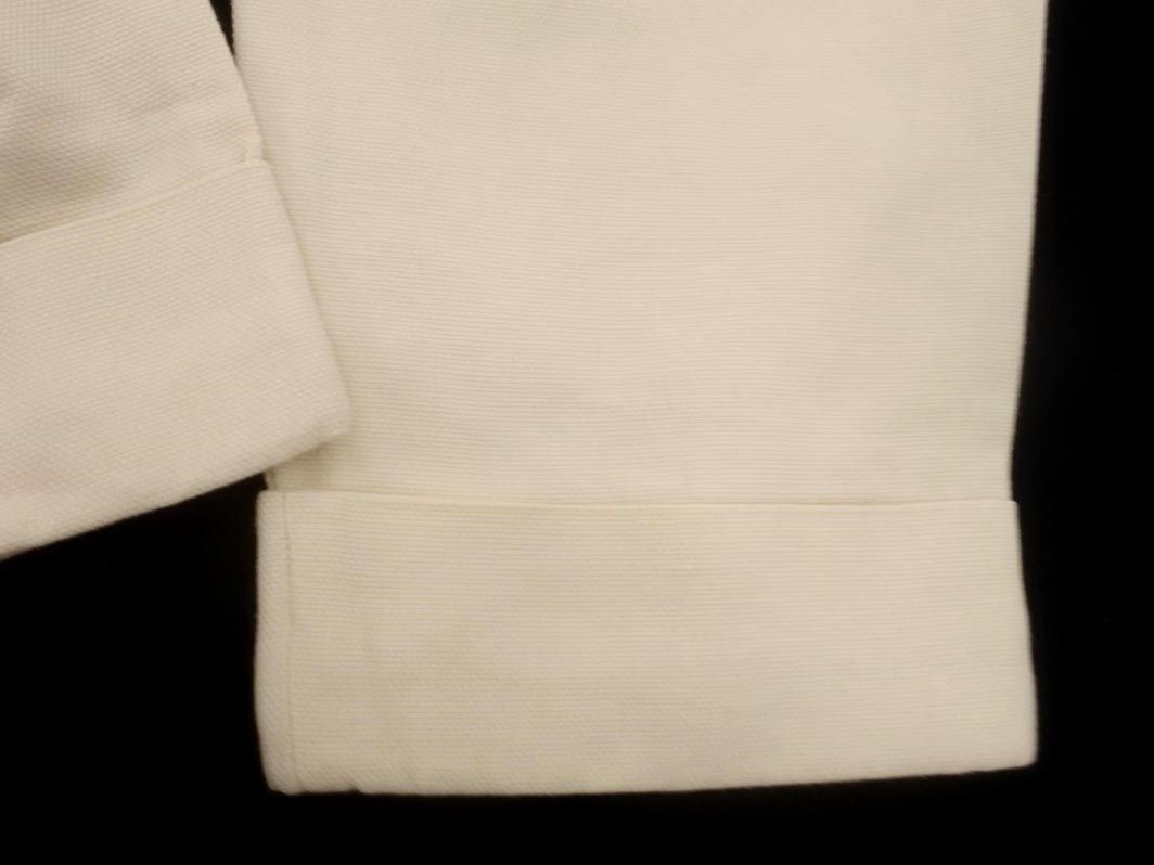 BRUNELLO CUCINELLI ブルネロクチネリ 綿麻 クロップド パンツ size6|オフホワイト ◆◎レディース