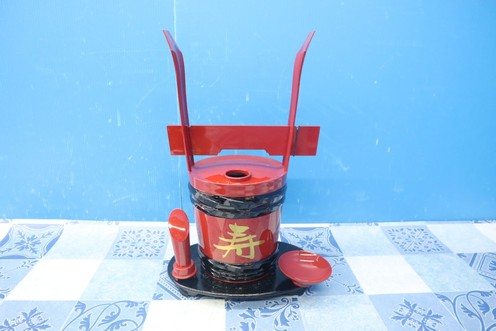 インテリア ｜角樽 つのだち｜ 日本酒 酒樽 祝酒｜ 結婚式 お祝い 祝儀樽 飾り 寿 O4264 - メルカリ