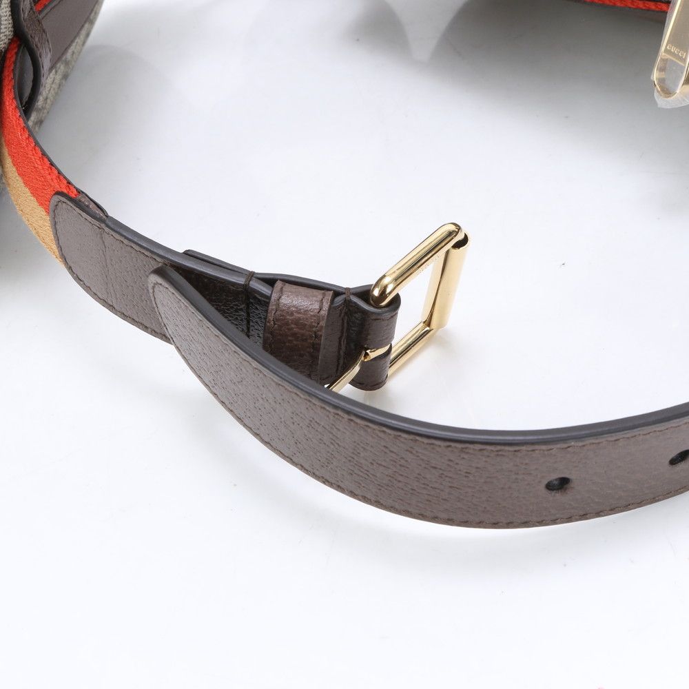 未使用 グッチ GGスプリーム ブロンディ ミニ ベルトバッグ 702614  