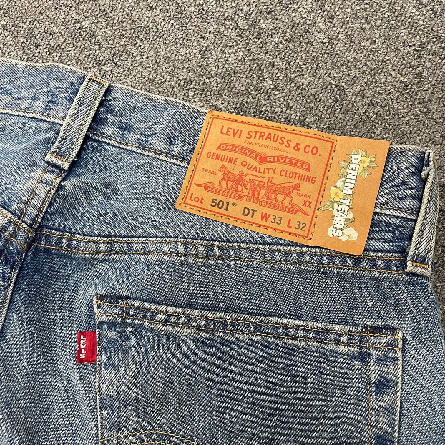 パンツ levi's DENIM TEARS OUR LEGACY 2pac denim DENIM TEARS × 2PAC × OUR LEGACY / TUPAC TEARS LEGACY 501