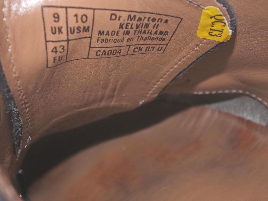 Dr.Martens ドクターマーチン KELVIN II ドレス シューズ sizeEU43、UK9(28cm)/黒 ■■ メンズ