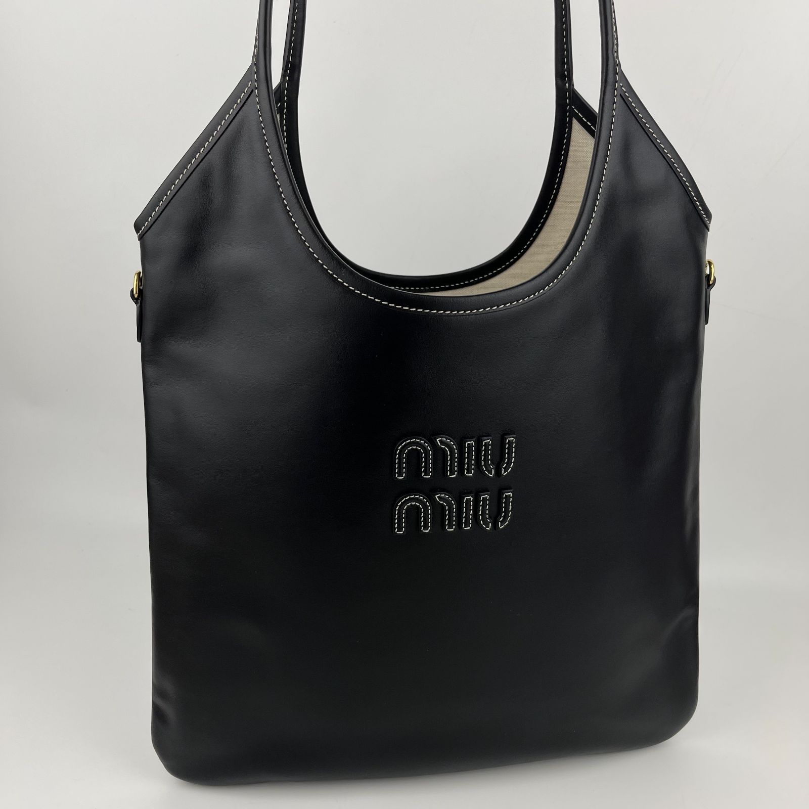miumiu ミュウミュウ アイビー トートバッグ ショルダーバッグ