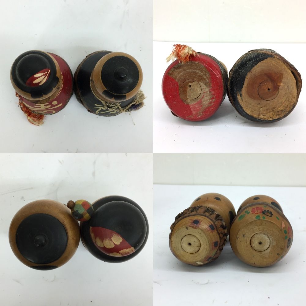 夫婦こけし 伝統こけし 民芸品 郷土品 木製 鳴子 和風人形 日本