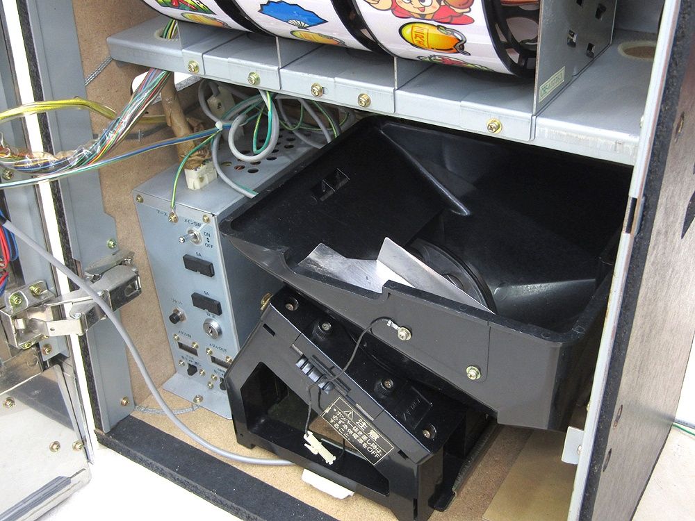 パチスロ実機 アルゼ 大花火 スロット コイン不要機搭載 100V