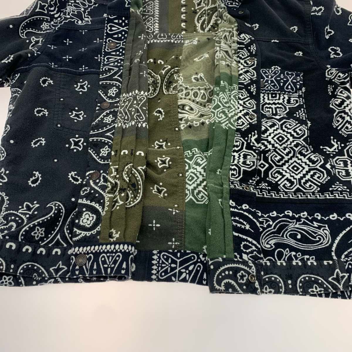 即発送KAPITALジャケット ネルリバーシブルバンダナpt 1st JKT KAPITAL ネル リバーシブルバンダナpt 1st JKT - メルカリ