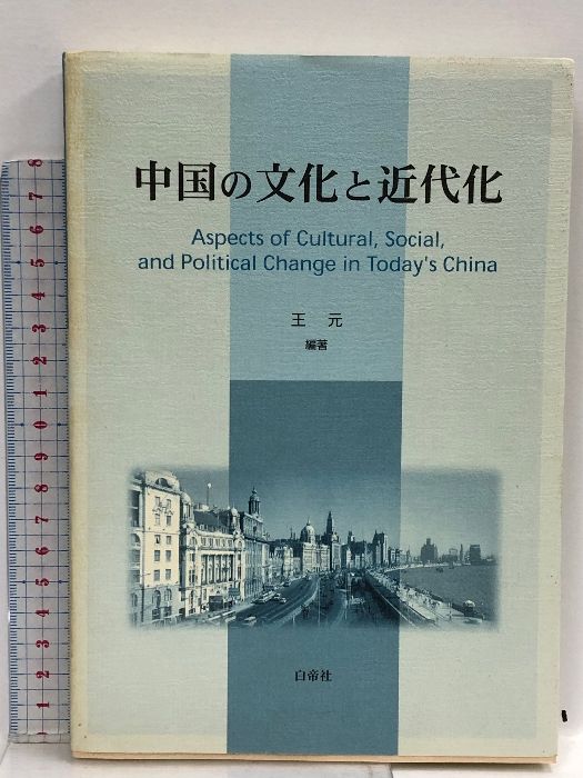 中国の文化と近代化  白帝社 王 元