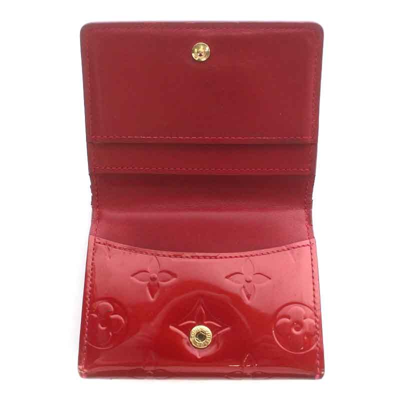 ルイヴィトン LOUIS VUITTON ヴェルニ ラドロー アマラント 財布