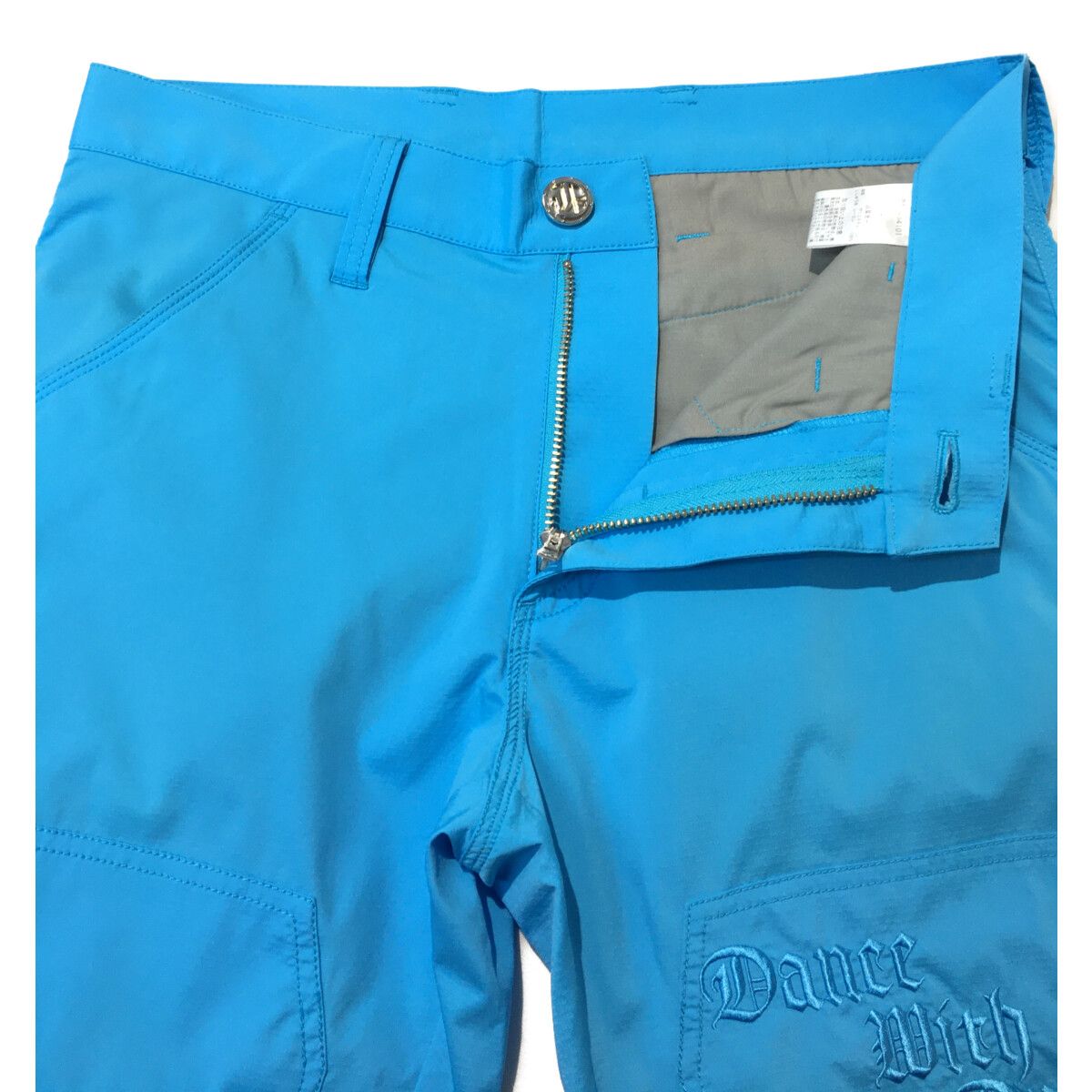 Dance With Dragon - coco 中古 ダンスウィズドラゴン DANCE WITH DRAGON メンズ パンツ 1(S) 水色 ライトブルー ロングパンツ 薄手 中古 メンズ ダンスウィズドラゴン DANCE WITH DRAGON パンツ 1