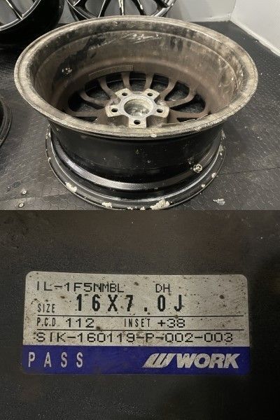 WORK IMPORT LABEL IL-1F5 NMBL ワーク インポートレーベル 16インチ 4 