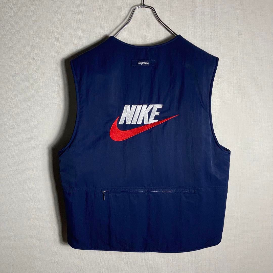 最終値下げsupreme×NIKE ワークベスト(レア商品) 2025年最新】supreme ベスト リバーシブルの人気アイテム - メルカリ