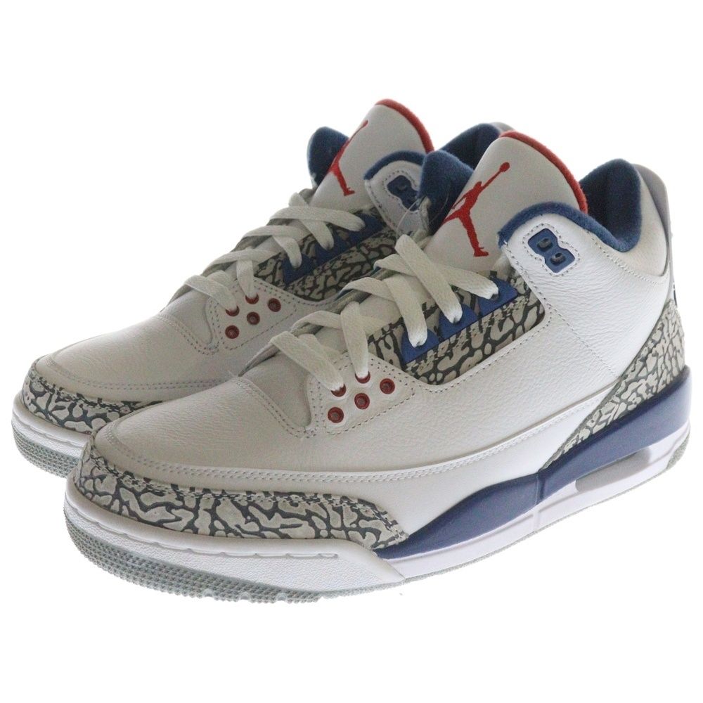 NIKE (ナイキ) AIR JORDAN 3 RETRO TRUE BLUE エア ジョーダン 3