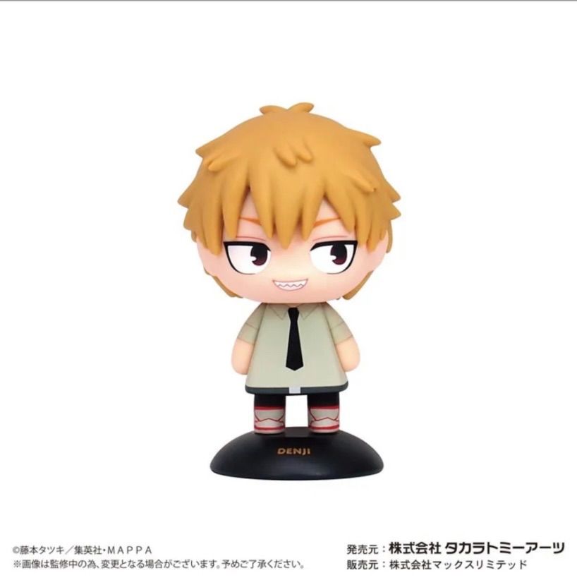 チェンソーマン フィギュア Qposket デフォルメ ゆらゆらヘッド チェンソーマン パワー デンジ フィギュア ゆらゆらヘッド
