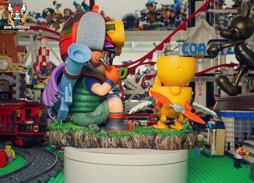 Dr.スランプ アラレちゃん 電話 ガレージキット 塗装済み完成品