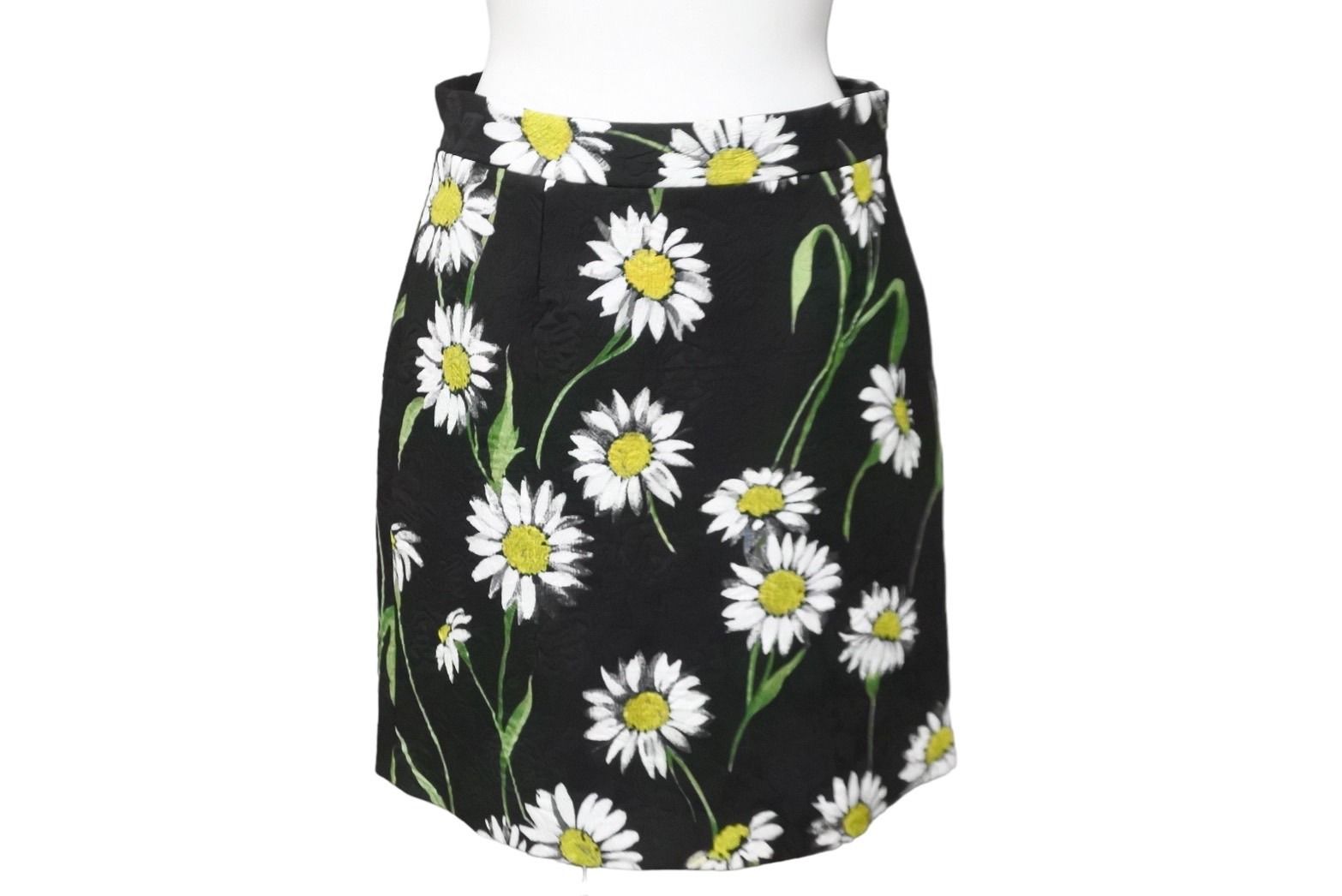 DOLCE&GABBANA ひまわり　総柄 スカート 極美品 DOLCE&GABBANA ドルチェアンドガッバーナ ひまわり柄