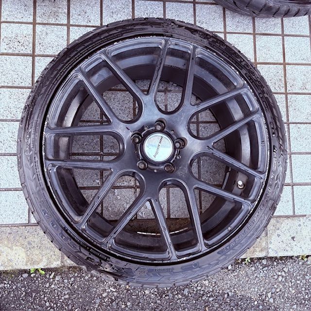 納期注意 業販品 直送品 HYPERION CVM 19インチ 8.5J+45 5-114.3 ダイヤカット アッシュグレー 4本セット (個人宅)個人名での注文不可 業販限定販売] [新品] [19インチ] [HYPERION CVX] [8.5J+45] [225