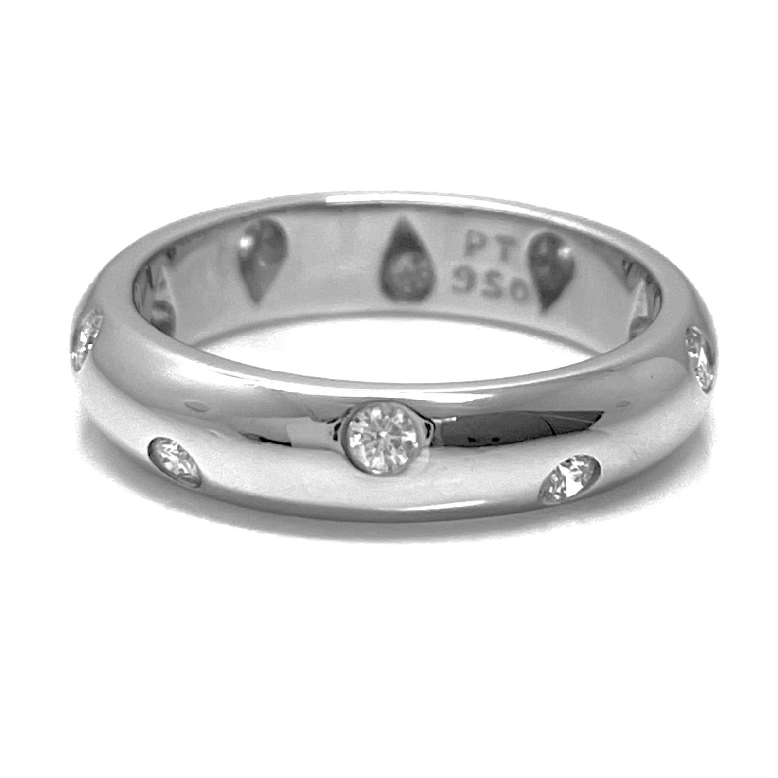 TIFFANY&Co./ティファニー ドッツ ダイヤリング Pt950 10号