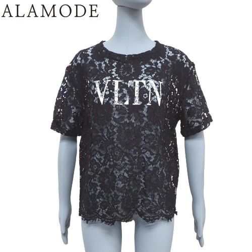 VALENTINO(ヴァレンティノ) ロゴ レース Tシャツ トップス アパレル  
