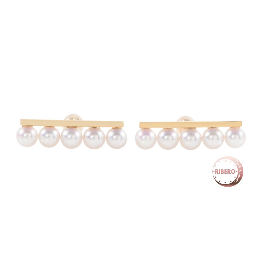 TASAKI タサキ バランス プラス イヤリング E-4463-18KYG ピアス  