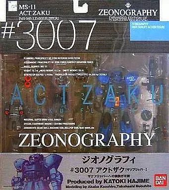 フィギュア アクトザク MS-11 ザクフリッパー GUNDAM FIX FIGURATION ZEONOGRAPHY 3007 機動戦士ガンダム