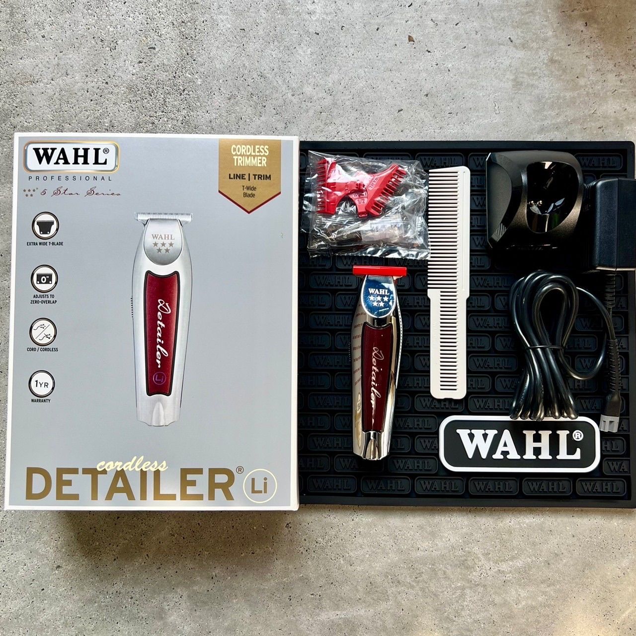 新品・送料無料 WAHL 5STAR Cordless Detailer LiWAHL5STA