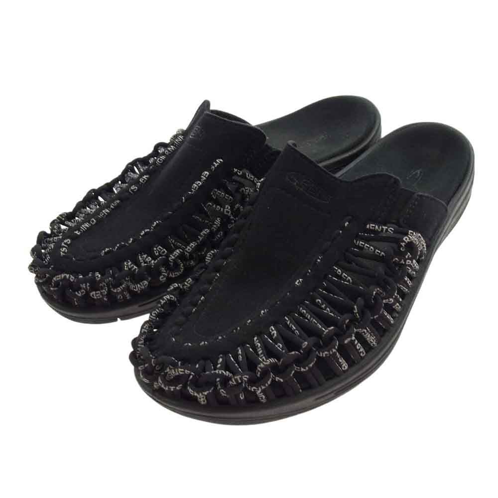 Engineered Garments エンジニアードガーメンツ サンダル × KEEN キーン UNEEK II SLIDE ユニークツースライド サンダル ブラック系 26cm【中古】