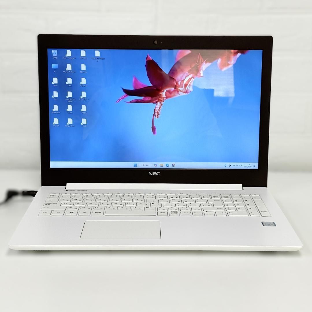 NEC㉙|SSD256GB|メモリ20GB|corei7|office|Windows11|ノートパソコン|第8世代|NVMe|PCIe|内蔵HDD1TB|フルHD|Blu-ray