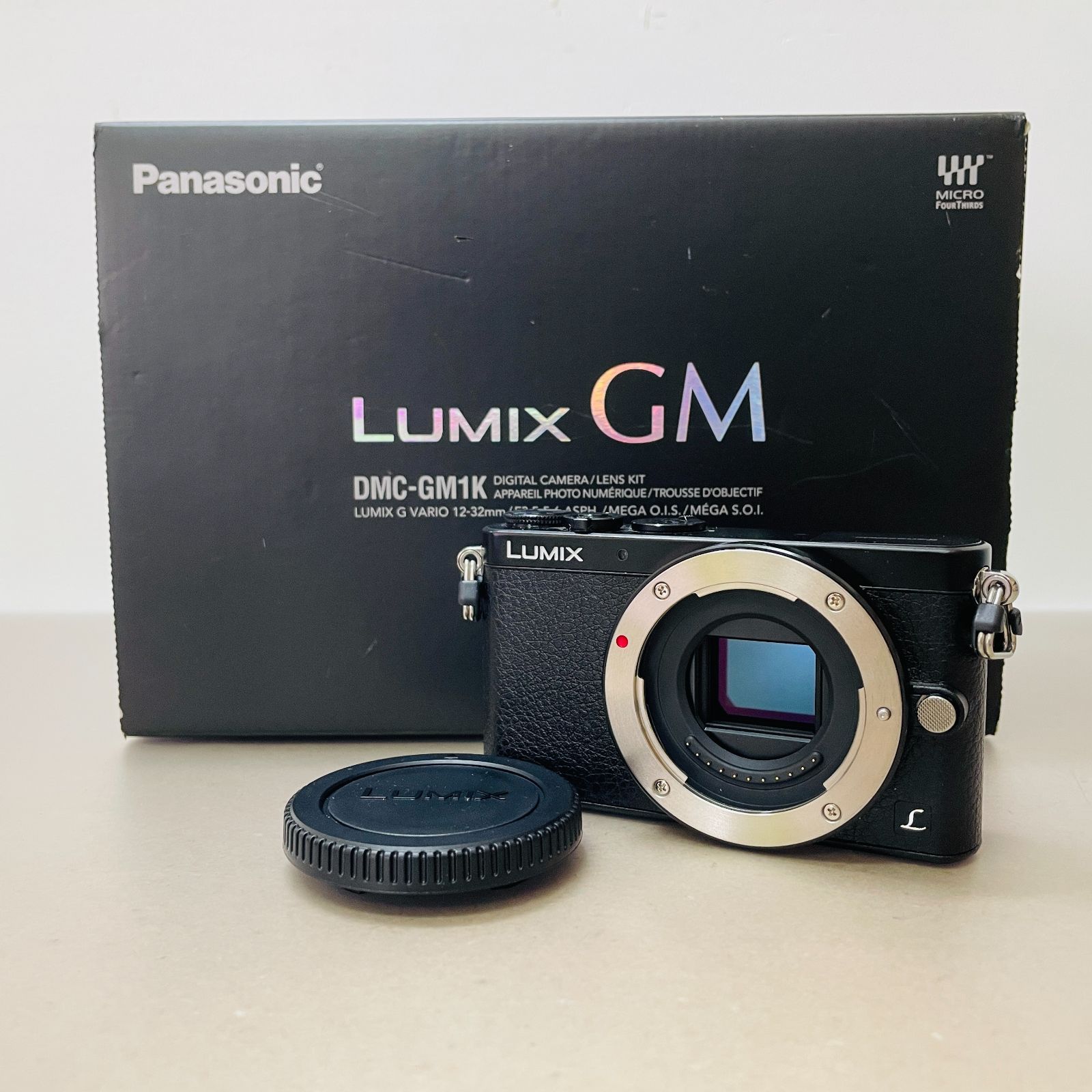 美品 パナソニック LUMIX GM DMC-GM1 ボディのみ ブラック ミラーレス 