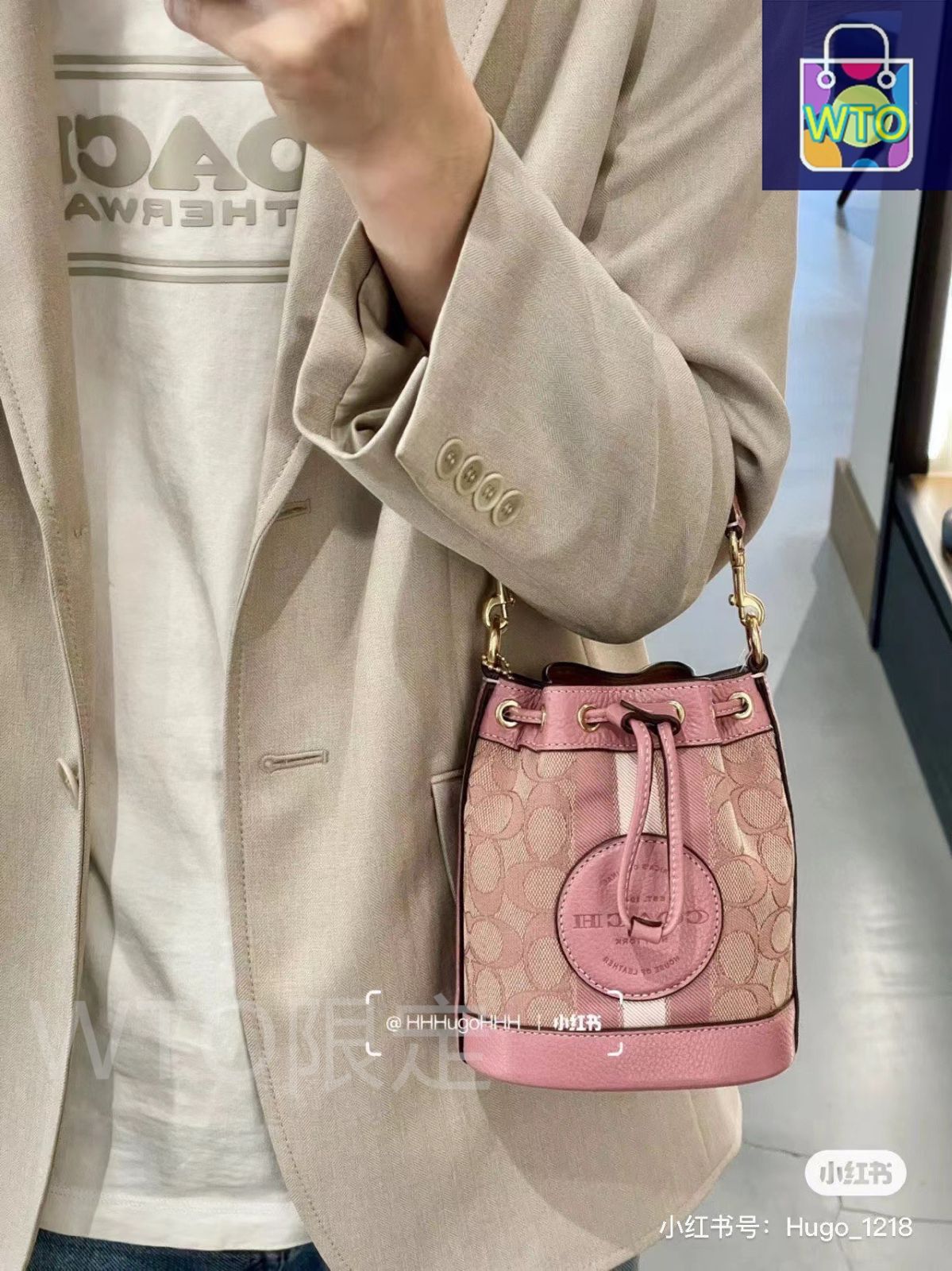 COACH デンプシー COACH デンプシー ミニバケットバッグ ? 14×16.5×9cm [本日特価