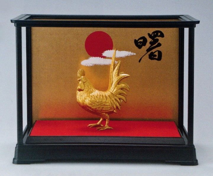 鋳物　錦鶏 鋳物錦鶏