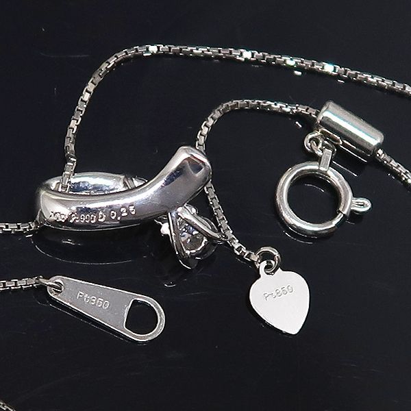 美品 MJC Pt900 / 850 三菱マテリアル ジュエリー ダイヤモンド 